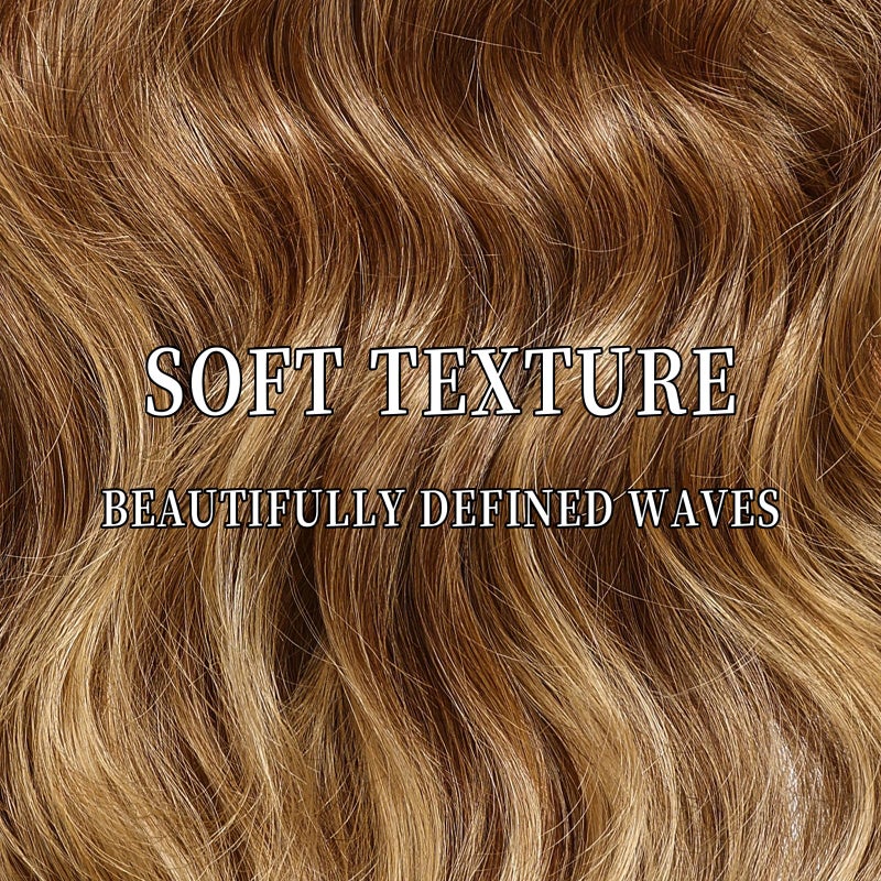 AISI HAIR 13×4 HD Ombre Blonde Lace Front Wigs for Women - Pre Plucked Long Body Wavy Synthetic Lace Wig with Baby Hair, Beginner Friendly, Natural Looking, Free Part 28 Inch - Image 3